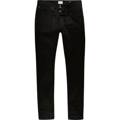 Black wash RI Flex Sid skinny jeans